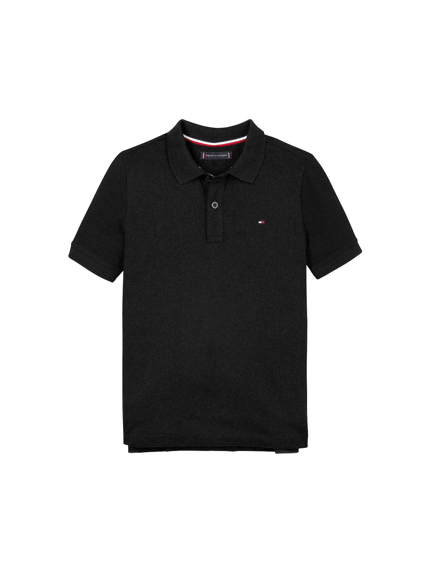 TOMMY HILFIGER | Jungen Poloshirt | schwarz